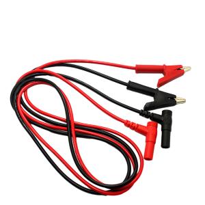 Quality 3Ft Crocodile Clip Digital Multimeter Cable Red Black Color wholesale