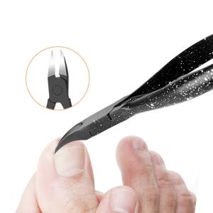Quality Toenail Ingrown Nail Care Tools Edge Cutter Nipper Length 11.4cm Rotatable Shrapnel Design wholesale