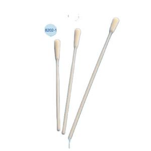 Quality Pcr Test Disposable Collection 15cm Sterile Nylon Flocked Nasal Throat Swab wholesale