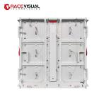 IP66 Rated Weatherproof Outdoor LED Display Sleek White Powerhouse with 3840HZ
