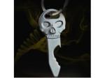 Cool Fancy 2D Skull Key Shape Keychain Bottle Opener,Custom / wholesale metal