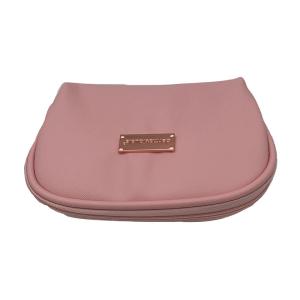 Quality Free Sample Screen Printed Wesson Pink Travel Toiletry Bag wholesale