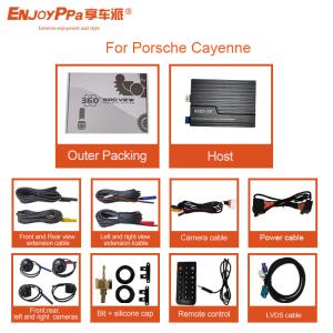 Quality Lcd Screen Aftermarket 360 Camera System For Porsche Cayenne Bird View wholesale