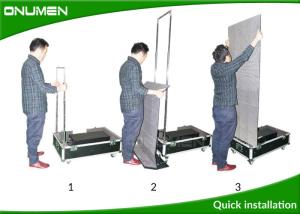 Quality Commercial Advertising LED Display Screen Rental LED Totem Battery Powered wholesale