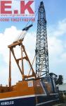 50ton Japanese kobelco crawler crane track crane (7055)