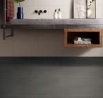 Indoor Cement Look Porcelain Tile Antibacterial Full Body Minimalism Style