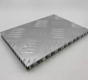 Quality Bus Railway Ship Aluminum Honeycomb Panels , Honeycomb Door Panels 1220x2440mm wholesale