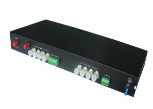 Quality Rack Mount 8 BNC Ports 8CH HD SDI Video Optical Transceiver wholesale
