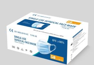 Quality EN14683 Type ⅡR Disposable Surgical Face Mask wholesale