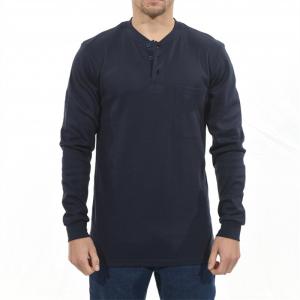 Quality Anti Static FR Henley Shirt Welding Cloth UL NFPA 2112 wholesale