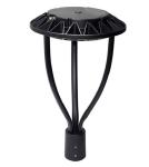 Post Fitter Mount Post Top LED Circular Area Light , 80W Pathway Pole Light