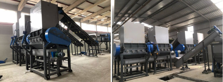 185KW Pet Bottle Washing Line Recycling Plant PLC 300kg/H NSK SKF