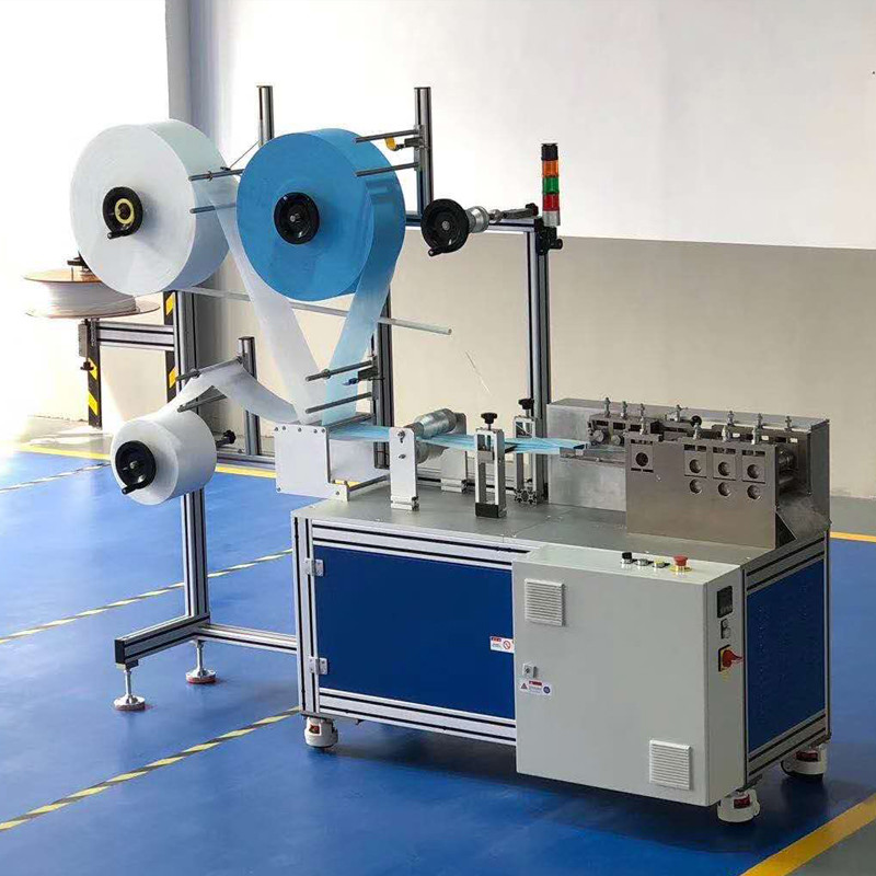 Stable Non Woven Mask Making Machine , Surgical Mask Making Machine Easy Operation