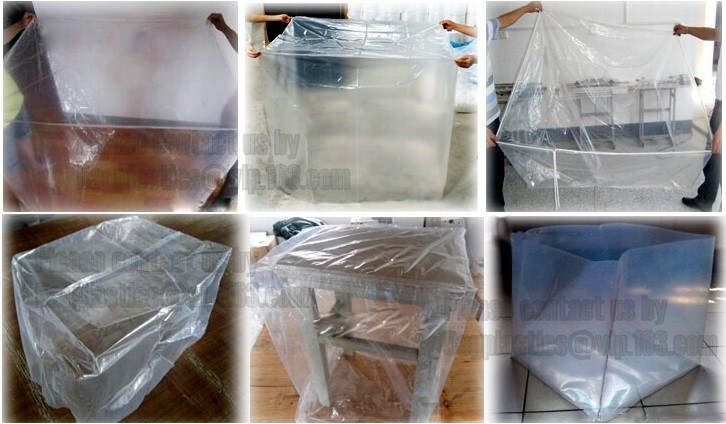 Clear Plastic Pallet Covers & Black UV Pallet Covers, Custom Industrial Heavy-Duty Pallet Covers - Weatherproof, bagease
