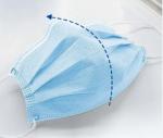 Moisture Proof Outdoor Earloop Face Mask Disposable Very Low Resistance To