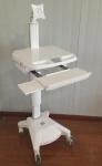 Hospital Equipment Motor Integrated Inspection Vehicle Medical Computer Trolley