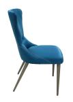 Satin Fabric Upholstered Dining Chair Livingroom Chair Leisure Chair