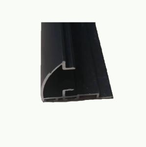 Quality Black Powder Coated Aluminium Extrusions For Window Corner 6063 T5 wholesale