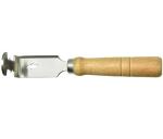 Plated Steel Bee Hive Equipment Beehive Frame Cleaner With Wooden Handle for