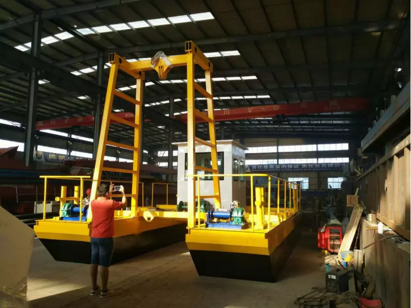 Cutter Suction 800CBM/h 1000CBM/h Sand Mud Dredger Ship Boat Vessel CE BV
