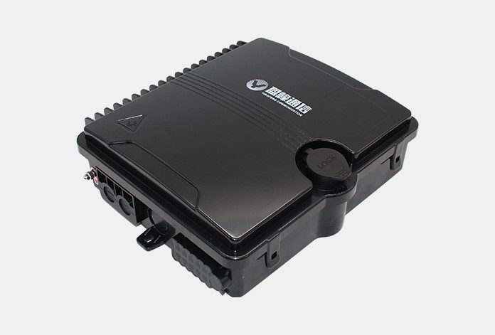 700 12 Core Fiber Optic Termination Box ABS Fiber Optic Distribution Box For Datacom Networks