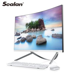 Quality Curved Screen 27inch I7 4960 Gaming AIO PC Wide Angle wholesale