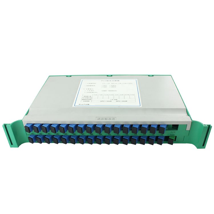New Fiber Optic 1*32 SC/UPC PLC Optical Splitter Tray Assembly Type