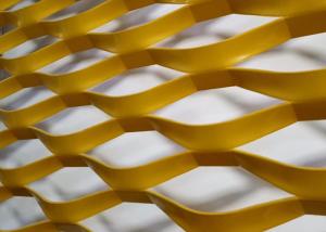 China Powder Coated Aluminium Expanded Metal Mesh For Building Cladding Facade on sale