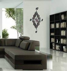 Quality Self-adhesive Removable Diamond Wall Sticker Clock 10D035 wholesale