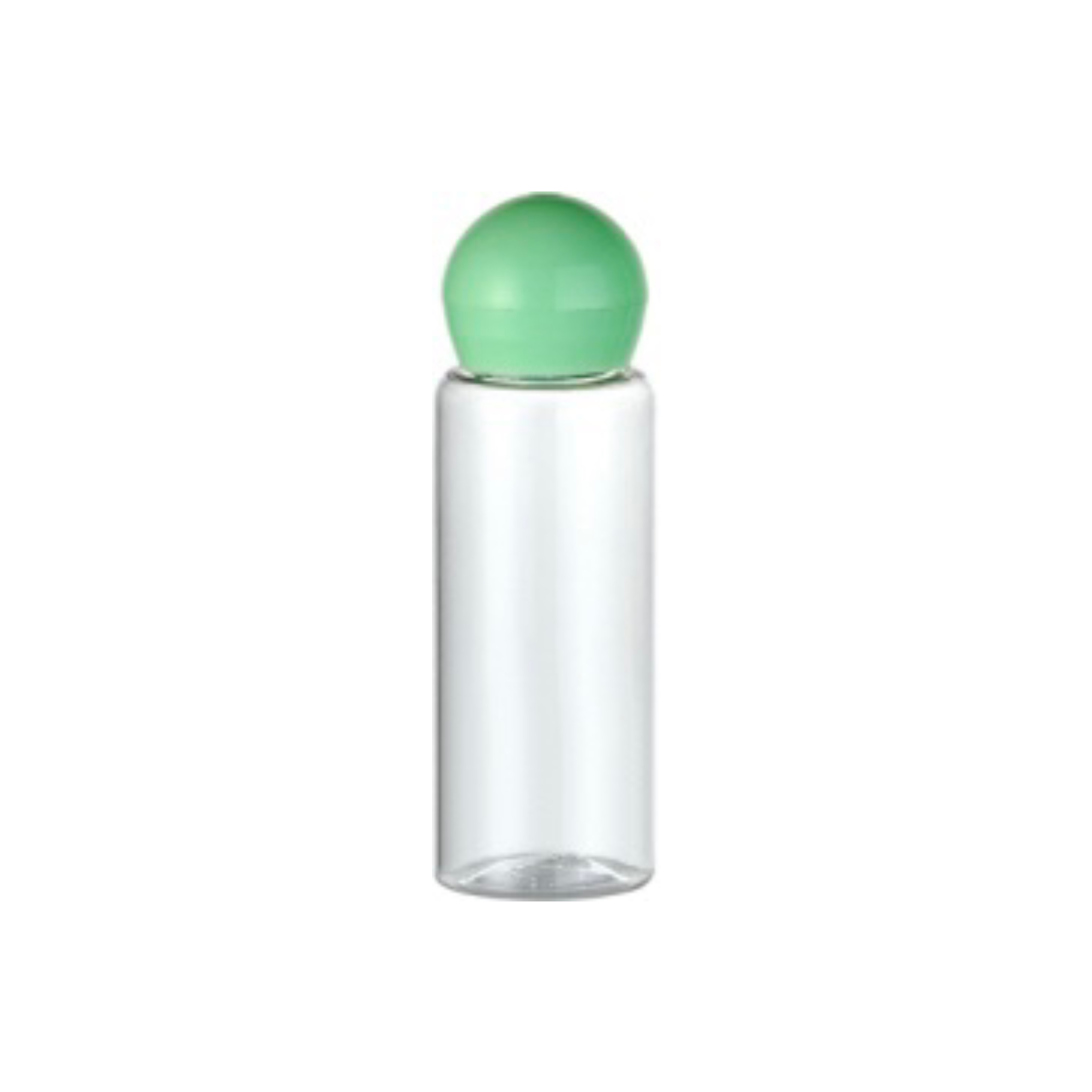 Customized 80ml PET Bottle Round Shoulder Plastic Clear Bottle with 24/410 Pump Sprayer