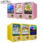 Coin Operated 60-100mm Capsule Toy Machine Twisting Card Machine