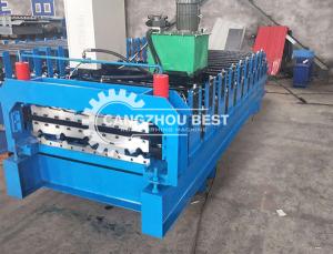 Quality IBR Roof Making Machine / Roofing Sheet Roll Forming Machine Stable Performance wholesale