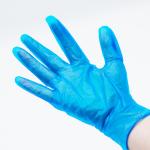 Disposable Vinyl Glovees Hand Blue Food Service PVC Glovees Powder Free Cleaning