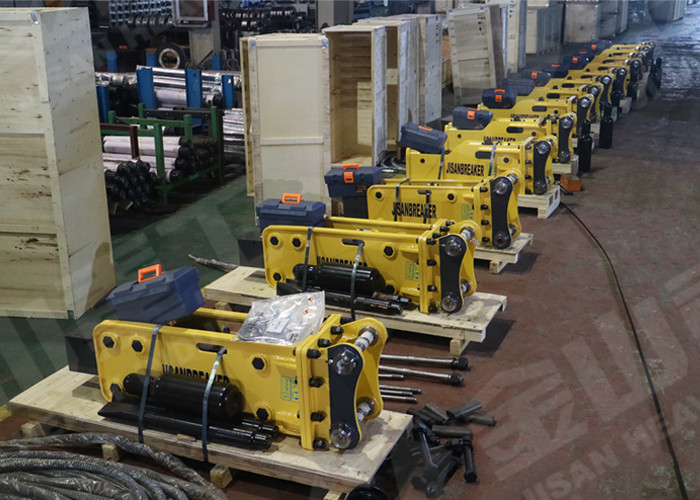 Silence Type Hydraulic Hammer Rock Breaker For Mini Excavator Spare Parts