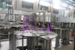 12 Heads Big Bottle Vacuum Filling Machine With Chain Feeding Conveyor