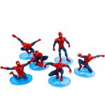 Customized Spider Man Birthday Cake Topper Plastic Toy