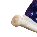 Knitted Polyester 12 X 18" USA Car Flags Sports Events Auto Dealerships