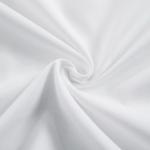 Poly Cotton 300tc Hotel White Embroidered Bed Sheet Quilt Cover Pillowcase Set
