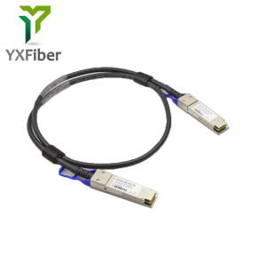 Quality 30AWG Fiber Optic Transceiver 3ft 100G QSFP28 DAC Cable wholesale