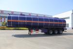 Heavy Duty 3/4 Axle Fuel Tank Semi-Trailer Transport Truck Trailer for