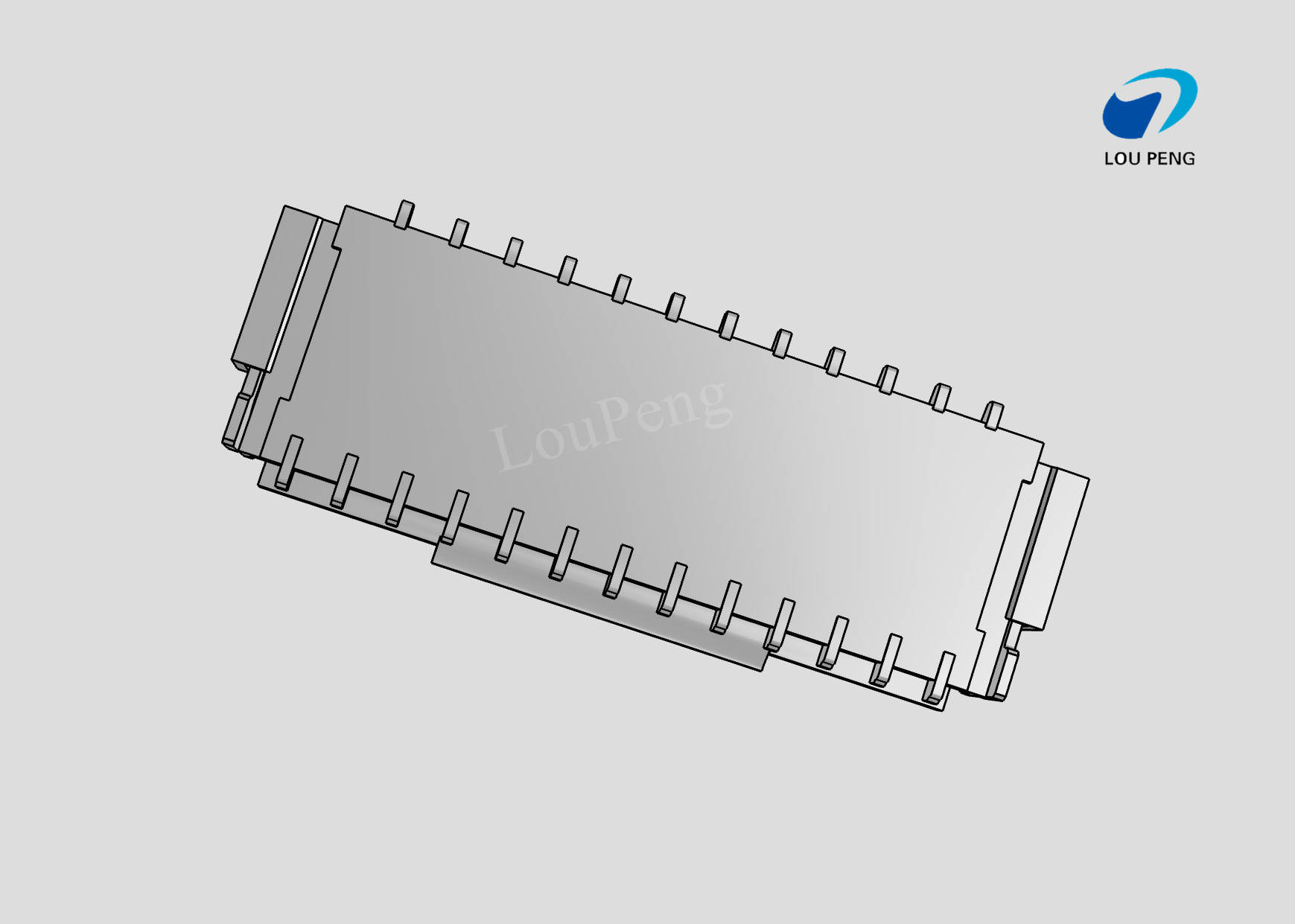 FPC Connector, 25pin, 0.5mm pitch, ZIF, SMD,ffc fpc connectors,fpc to fpc connector,LCP,gold,zif fpc connector