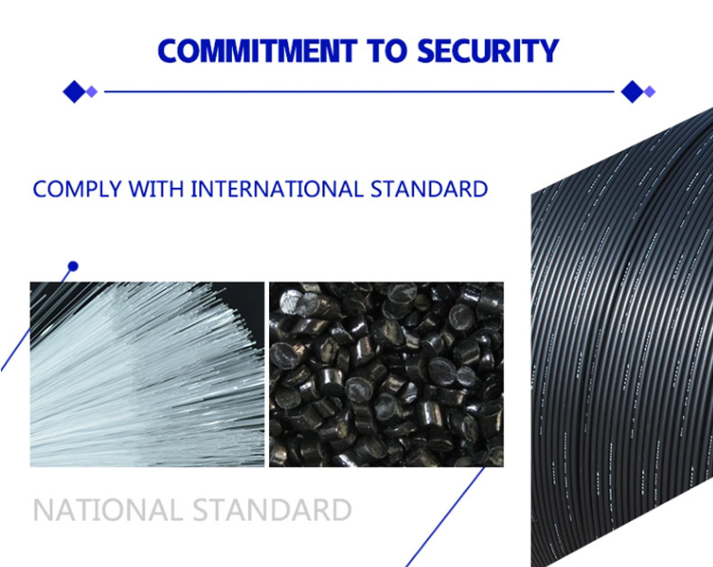 Long Distance Interoffice Communication Commscope Aerial Fiber Optic Cable