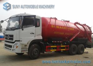 Quality 6x4 Dongfeng Vacuum Tank Truck 20M3 20000L Sewer Suction Cart wholesale