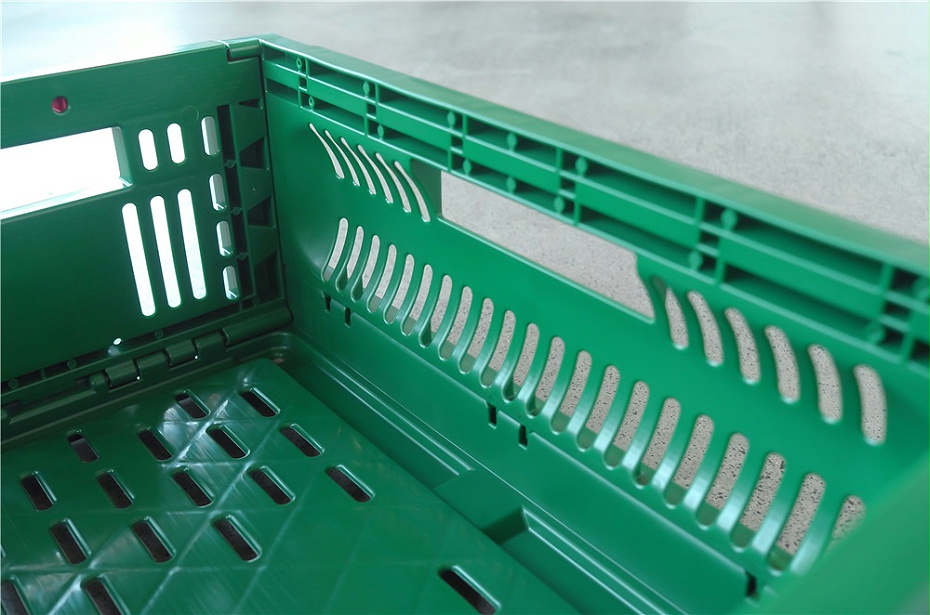 PP Warehouse Collapsible Crate for Easy Storage and Transportation Various Colors