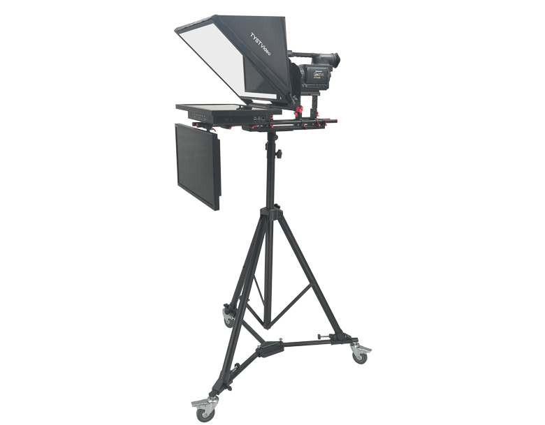 24M2H 24 inch Built-in Prompter Computer for Speech Studio Dual Screen Teleprompter