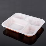 Disposable Bento Box Microwavable Airline Meal Tray