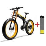 LANKELEISI T750plus Luxury 26 inch 1000W Electric Ebike With 13AH Panasoni'c