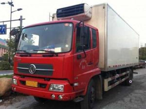 Quality 4×2 Refrigerated Cargo Truck / Refrigerated Box Truck For Meat Transport wholesale