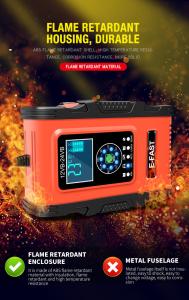 Quality 60V 8A 7 Segment Intelligent Automatic Car Battery Charger wholesale