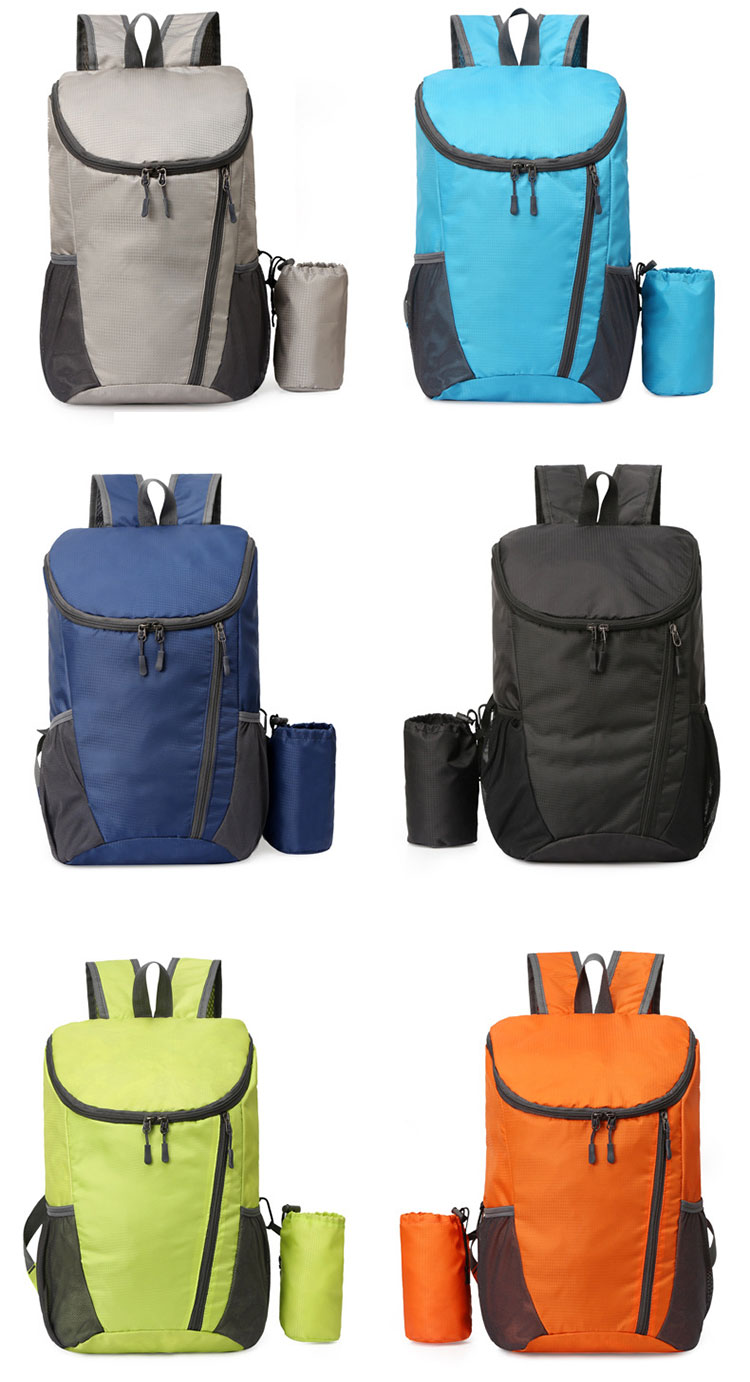 Private Label Outdoor Sports Backpacks Oxford Basketball Team Backpacks Foldable